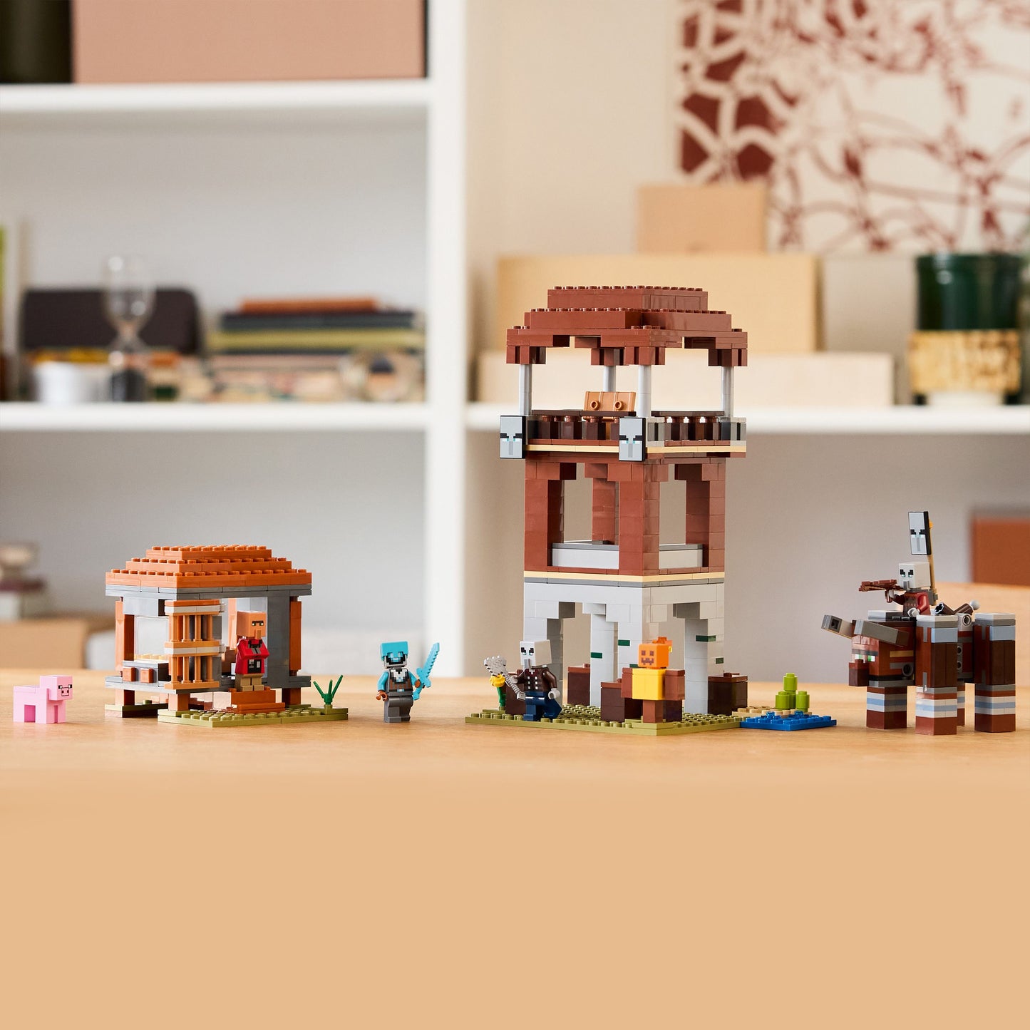 LEGO Minecraft: The Pillager Outpost and Ravager (21278)
