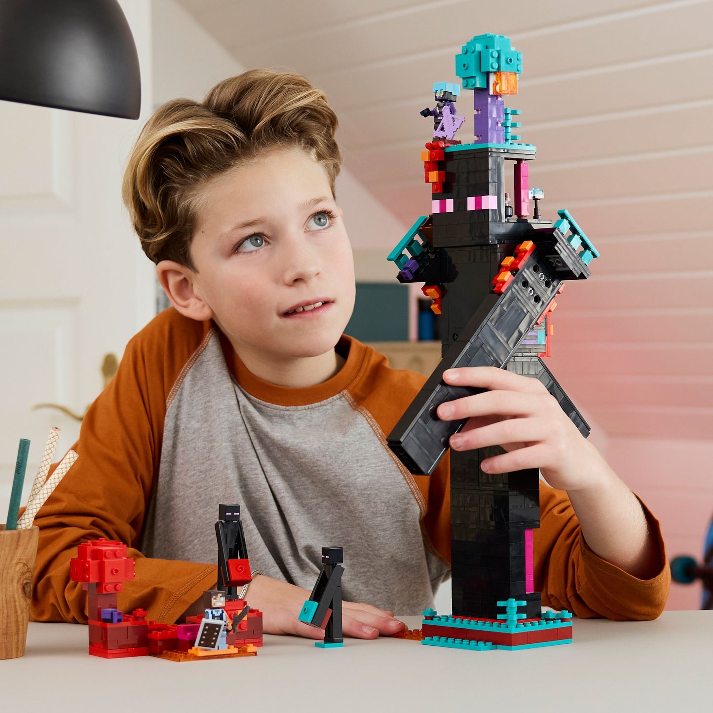 LEGO Minecraft: The Enderman Tower (21279)