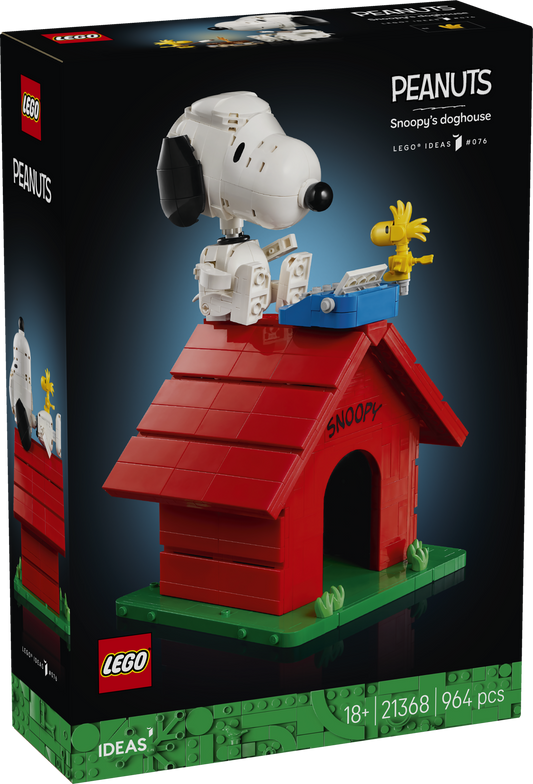 LEGO Ideas: Peanuts: Snoopys Doghouse (21368)