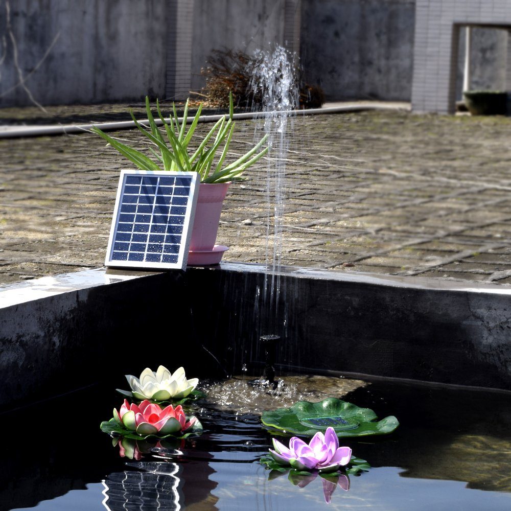 Solar-Powered Water Pump Brushless DC Solar Power Fountain