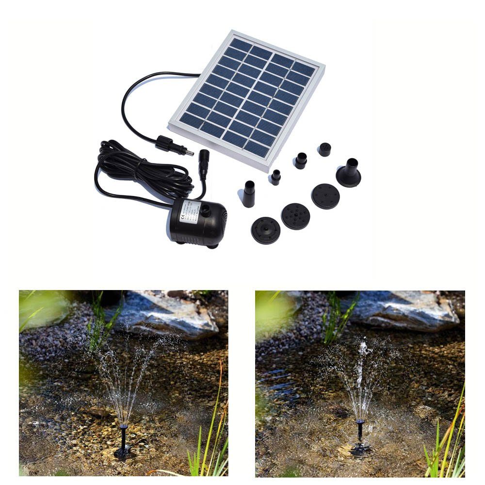 Solar-Powered Water Pump Brushless DC Solar Power Fountain