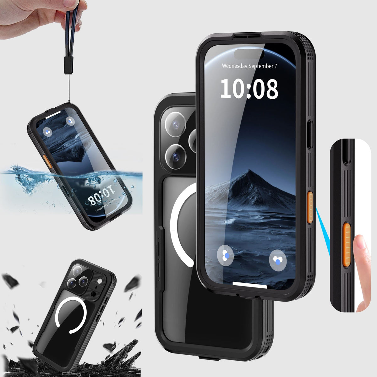 iPhone 17 Pro Waterproof Case - salelink.co.nz