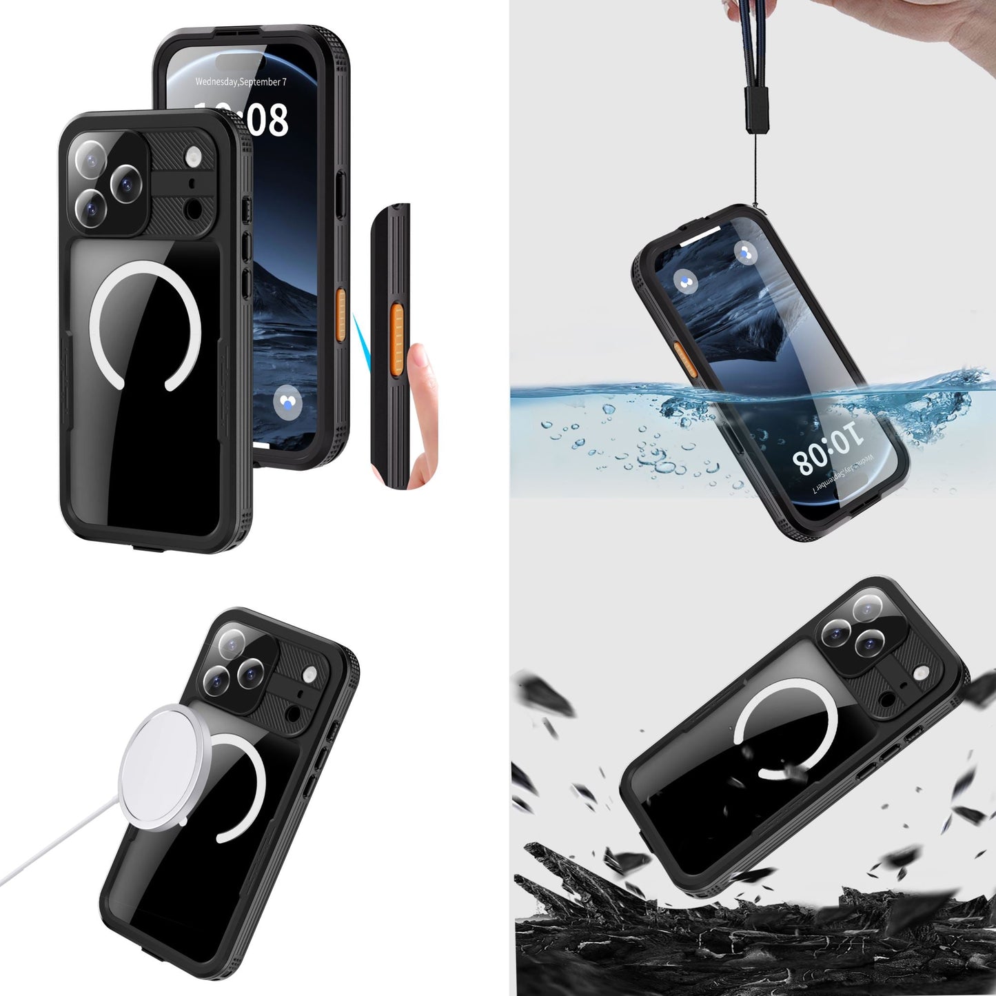 iPhone 17 Pro Max Waterproof Case
