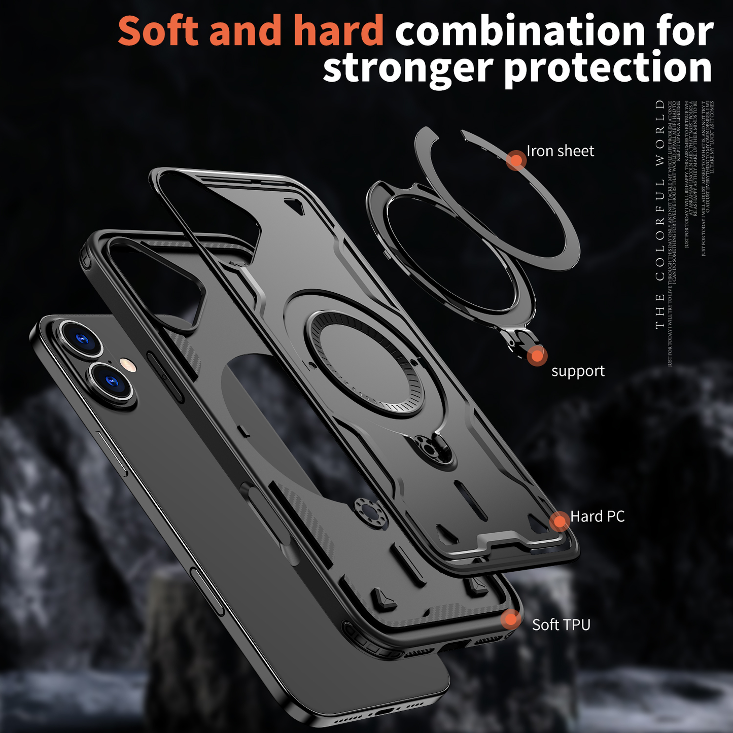 iPhone 16 Case - Black