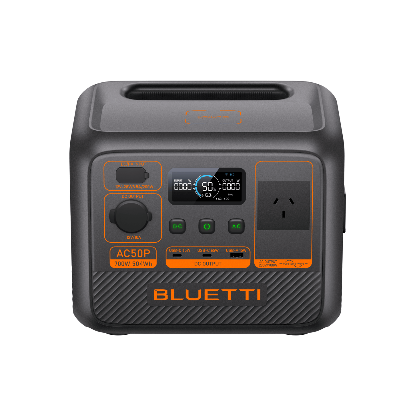 BLUETTI AC50P Portable Power Station | 700W 504Wh