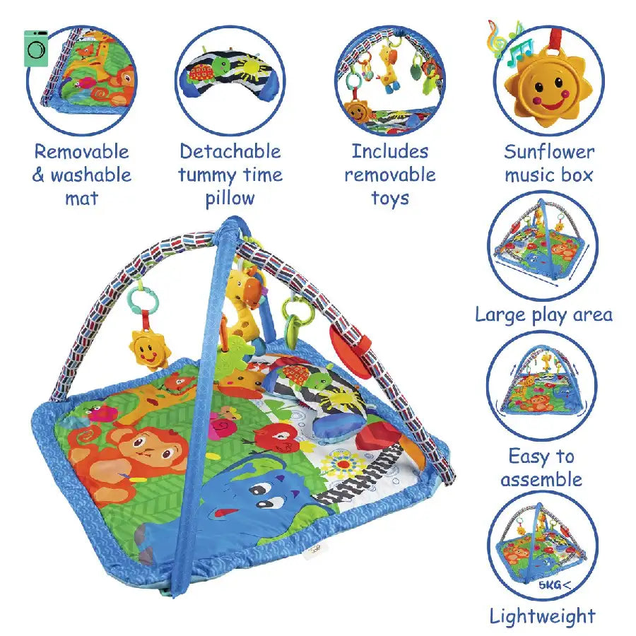 SKEP Deluxe Jungle Musical Play Gym - (27286)