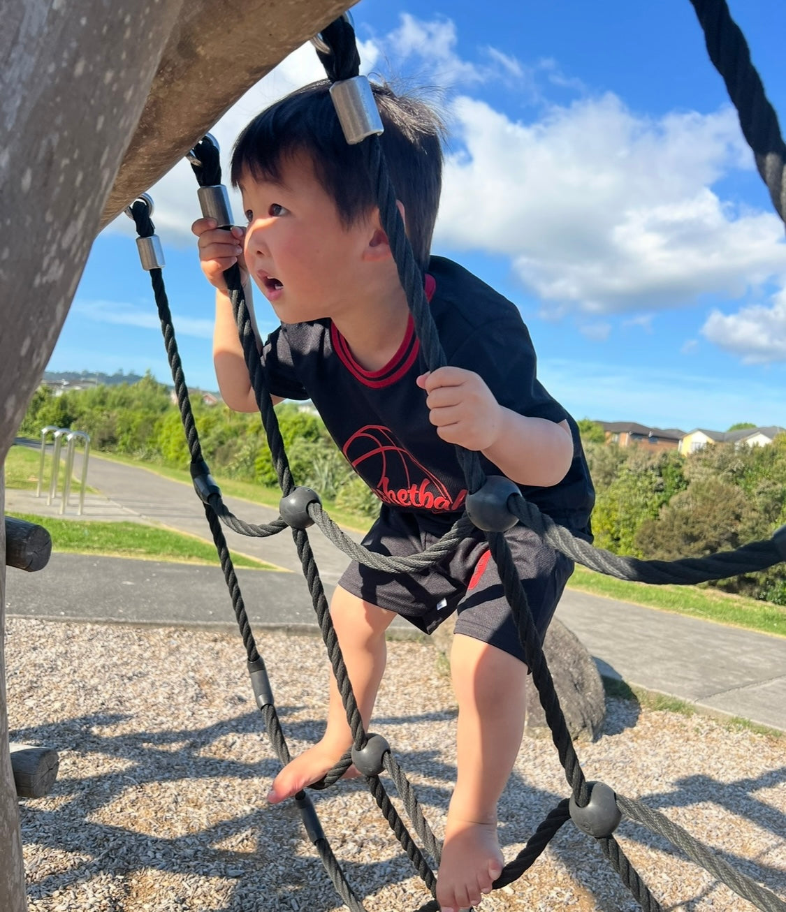 Kids Sportswear Matching Set – Basketball & Netball Style