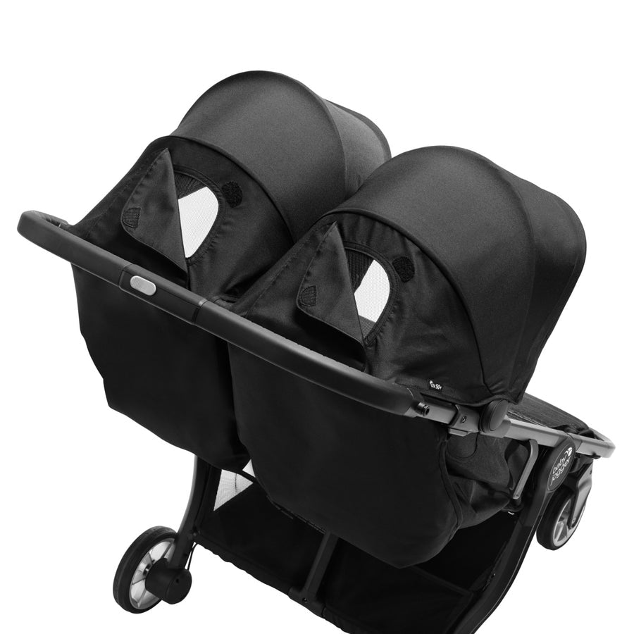 Baby Jogger City Tour 2 Compact Double Stroller - Pitch Black
