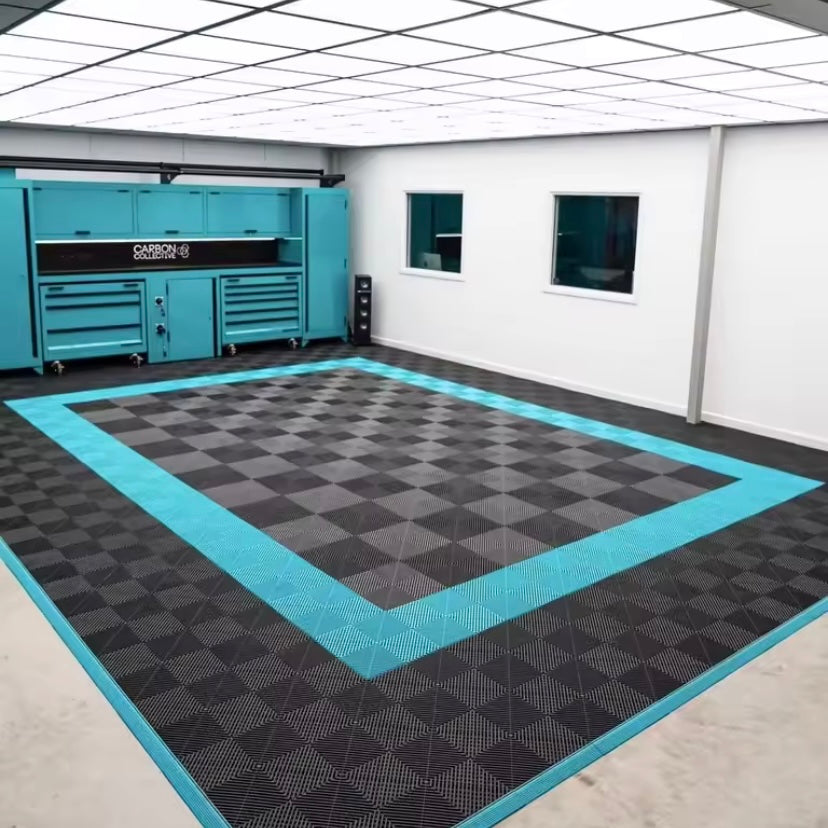Interlocking Plastic Garage Flooring Tiles