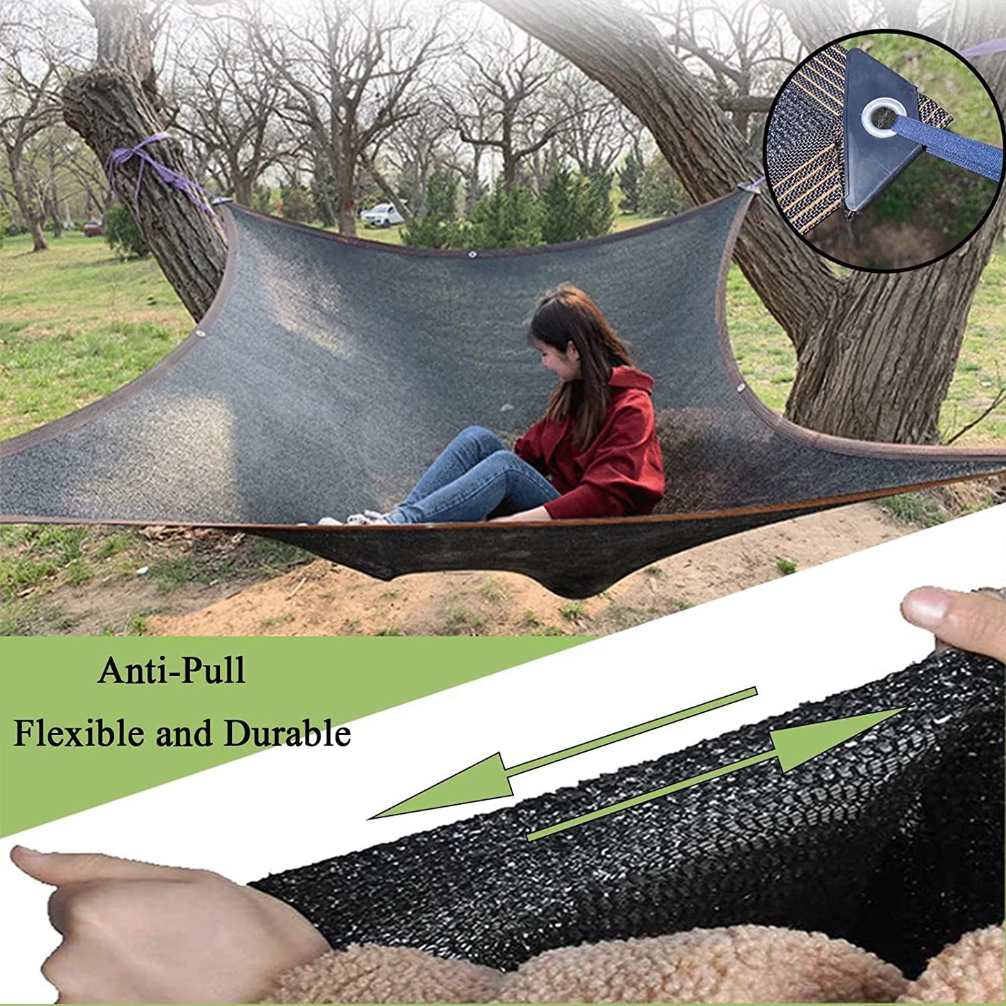 70g 95% Black Shade Cloth 3Mx6M