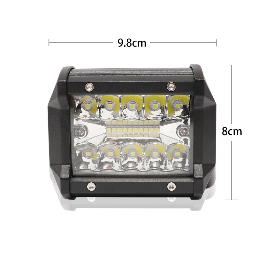 2x 4inch CREE LED Work Light Bar Spot Flood OffRoad Driving Reverse 4x4 Ford - salelink.co.nz