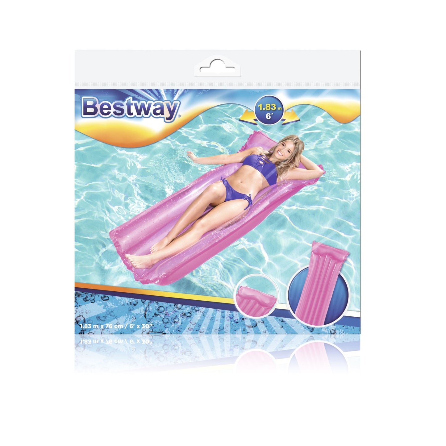 Bestway Floating Water Air Mattress Bed Inflatable Pool Float