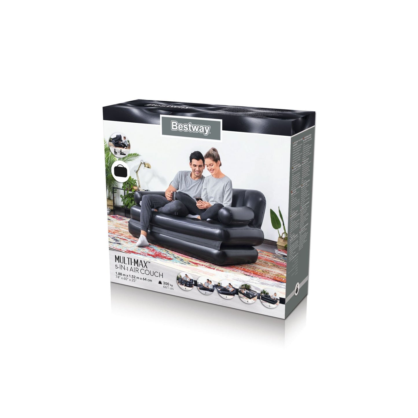 Bestway Air Sofa Couch Inflatable Lounge Armchair - salelink.co.nz