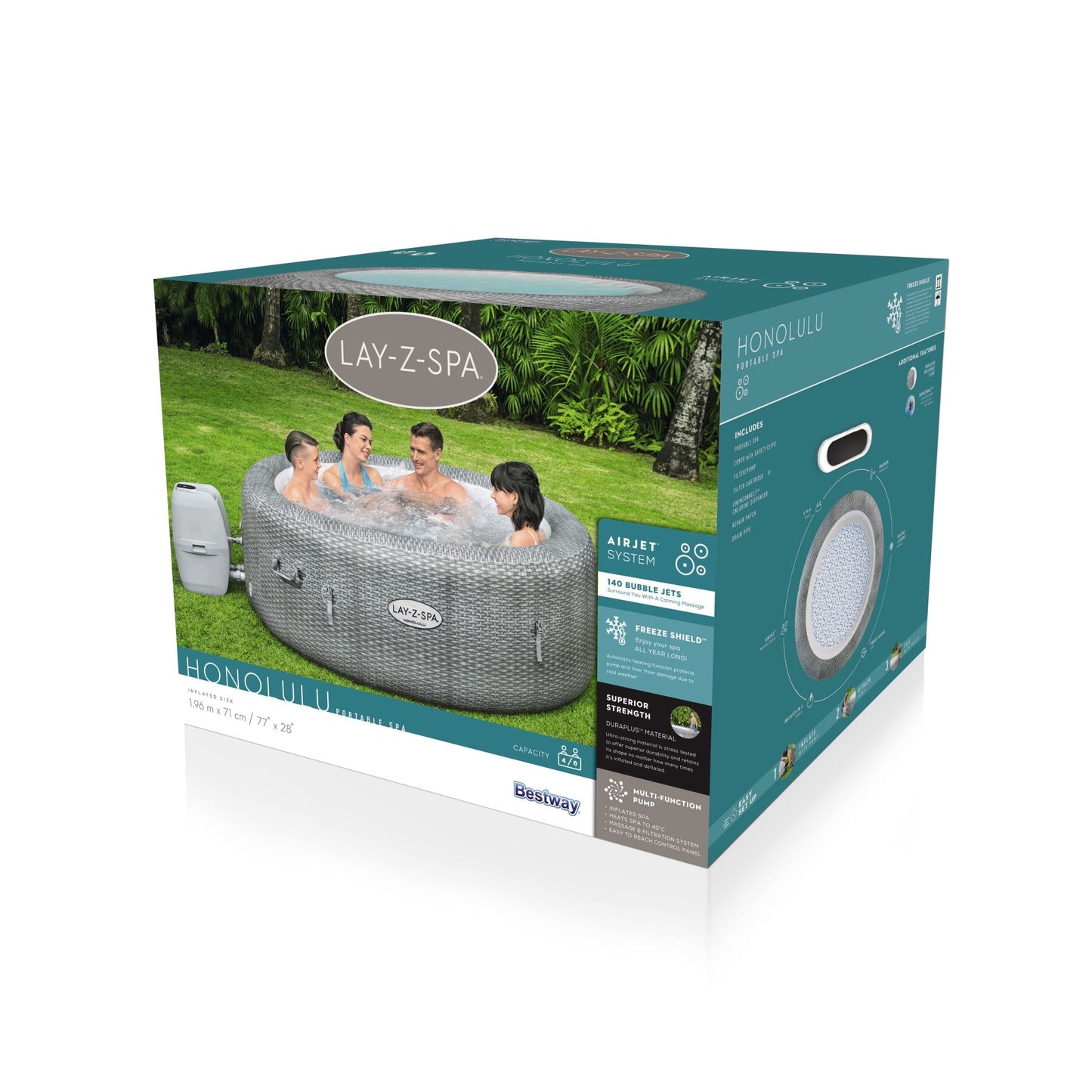 Bestway Lay-Z-Spa Honolulu AirJet