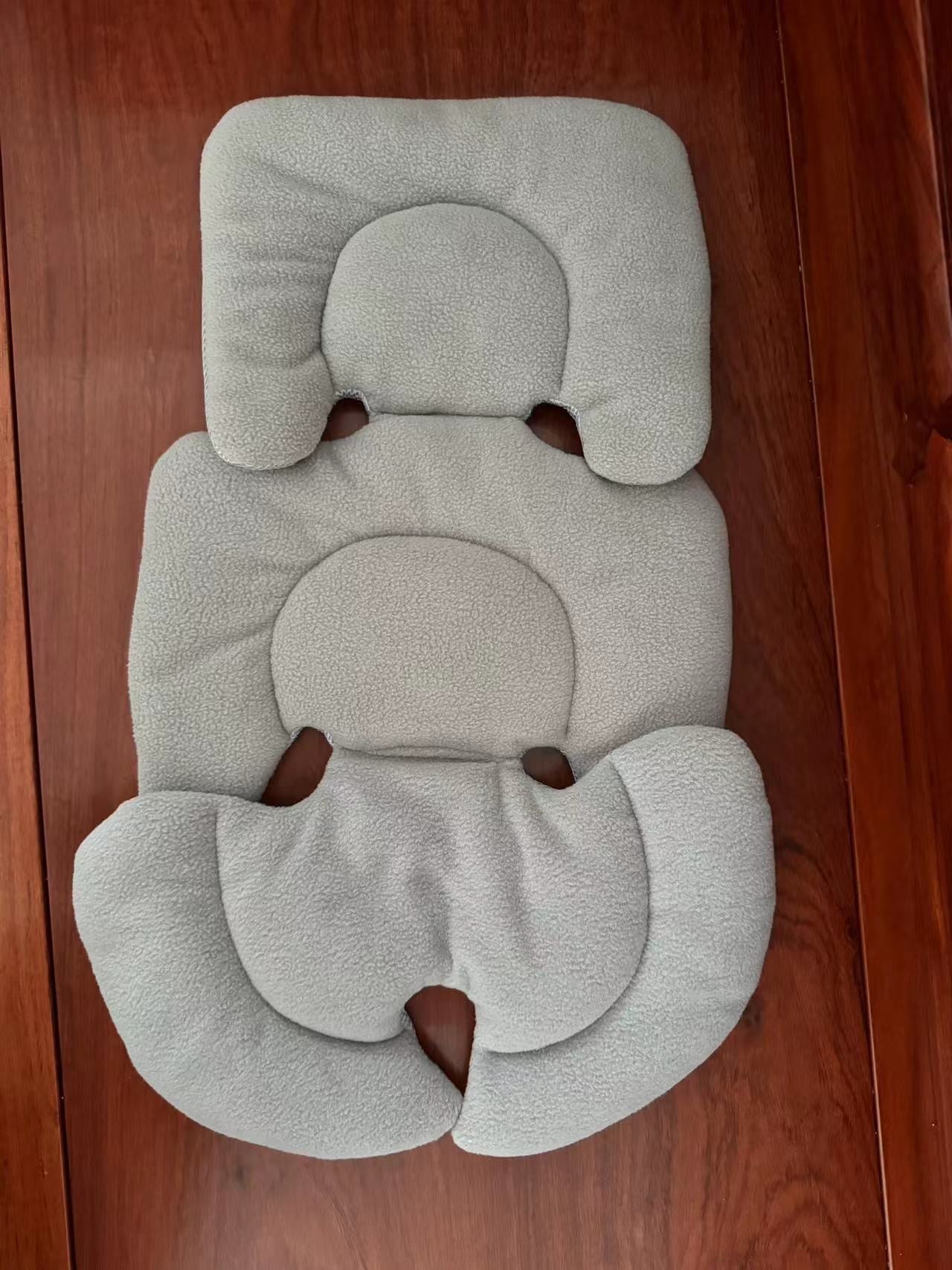 Reversible Baby Capsule & Stroller & High Chair Cushion - GREY