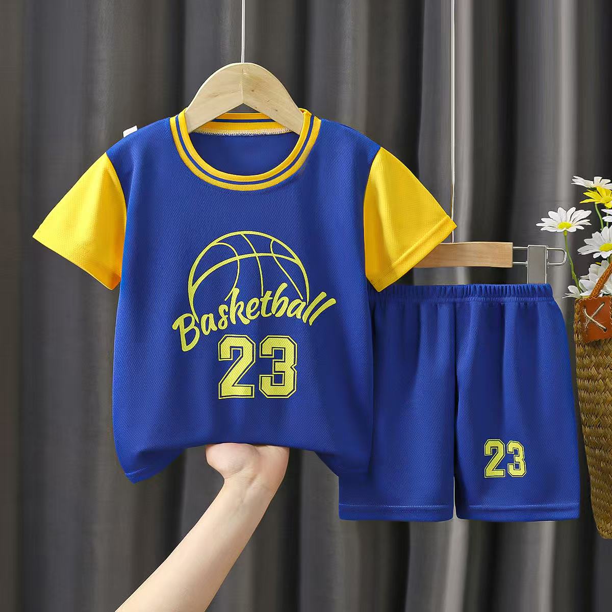 Kids Sportswear Matching Set – Basketball & Netball Style