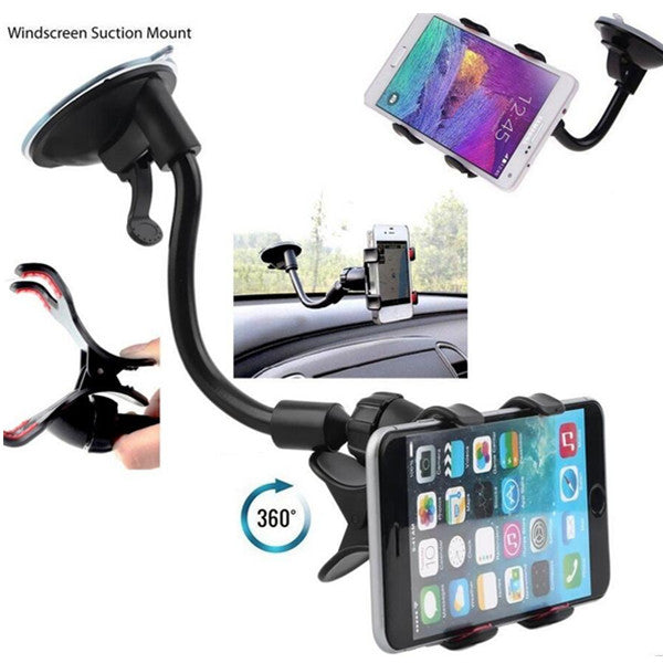 Windscreen Mount Car Phone Holder Mount Suction