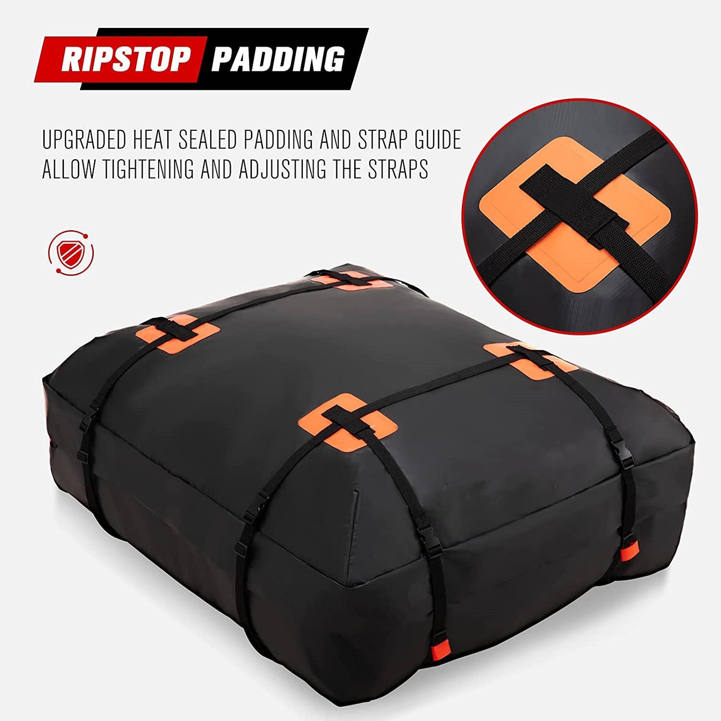 Waterproof Roof Top Rack Bag Cargo Carrier Car Luggage Storage Outdoor