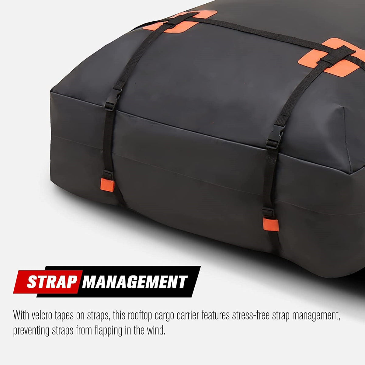 Waterproof Roof Top Rack Bag Cargo Carrier Car Luggage Storage Outdoor - salelink.co.nz