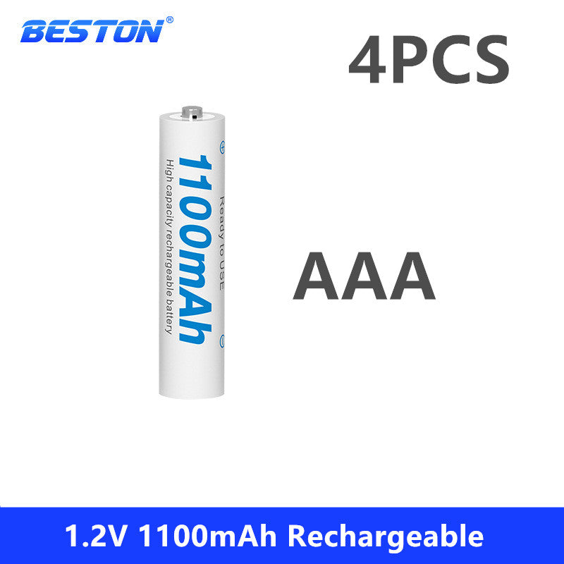 AAA 1100mAh Rechargeable Battery 4pcs