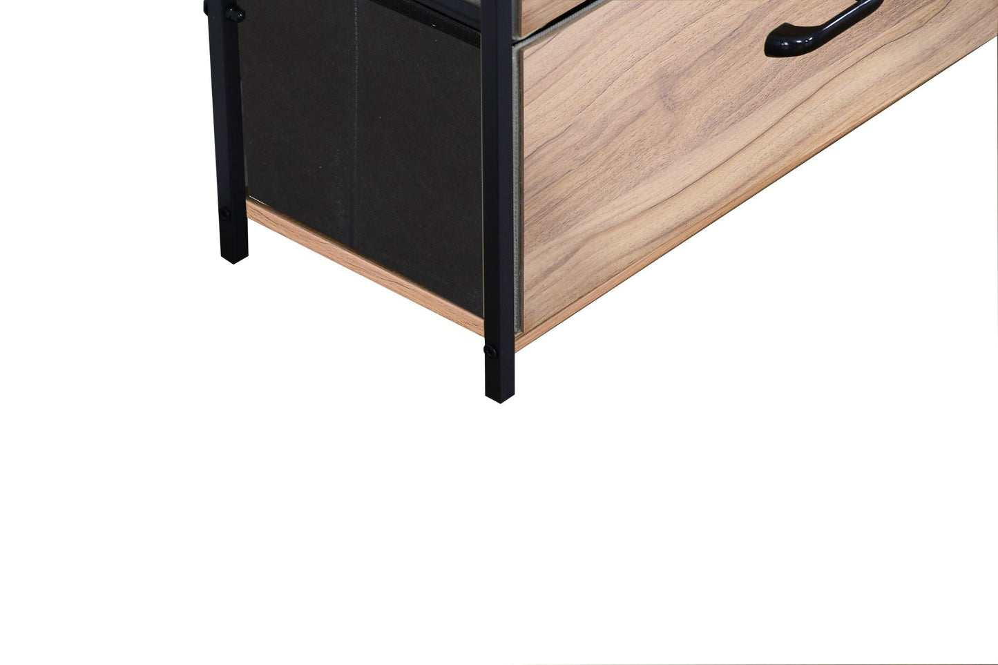 Bedside Table with 4 Drawers