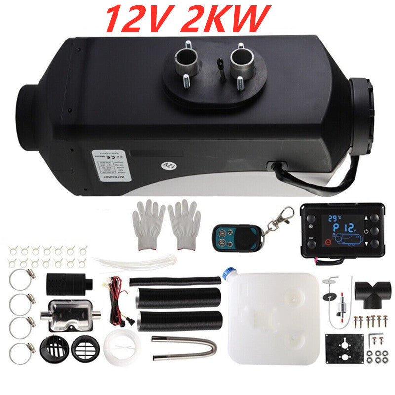 12V 24V 2KW Diesel Air Heater - salelink.co.nz