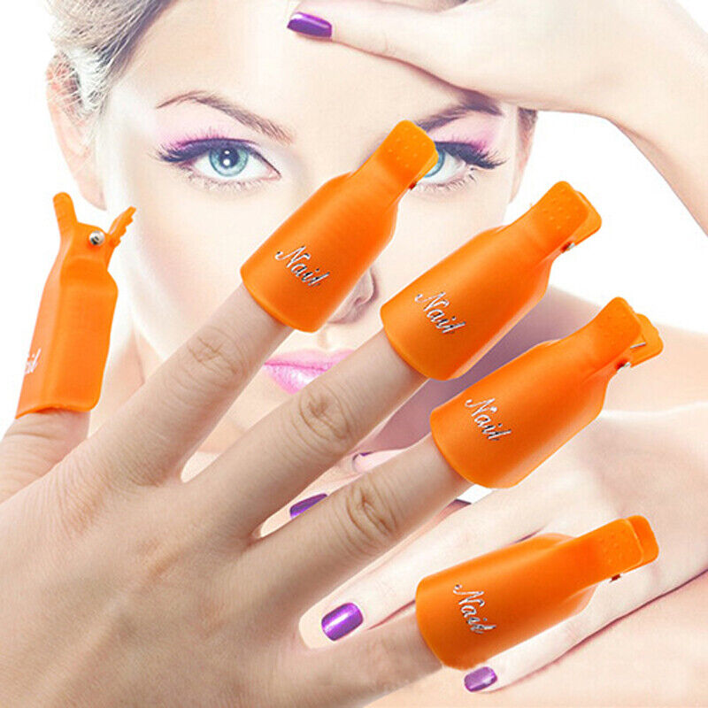 10PCS Nail Polish Remover Clip