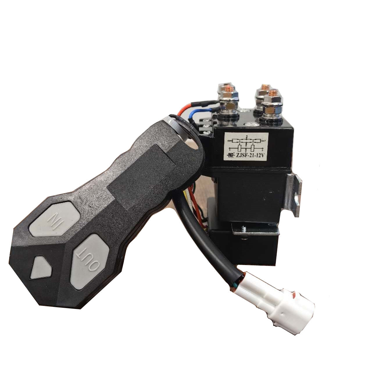 500A 12V Winch Solenoid with Remote Suitable upto 5000lbs