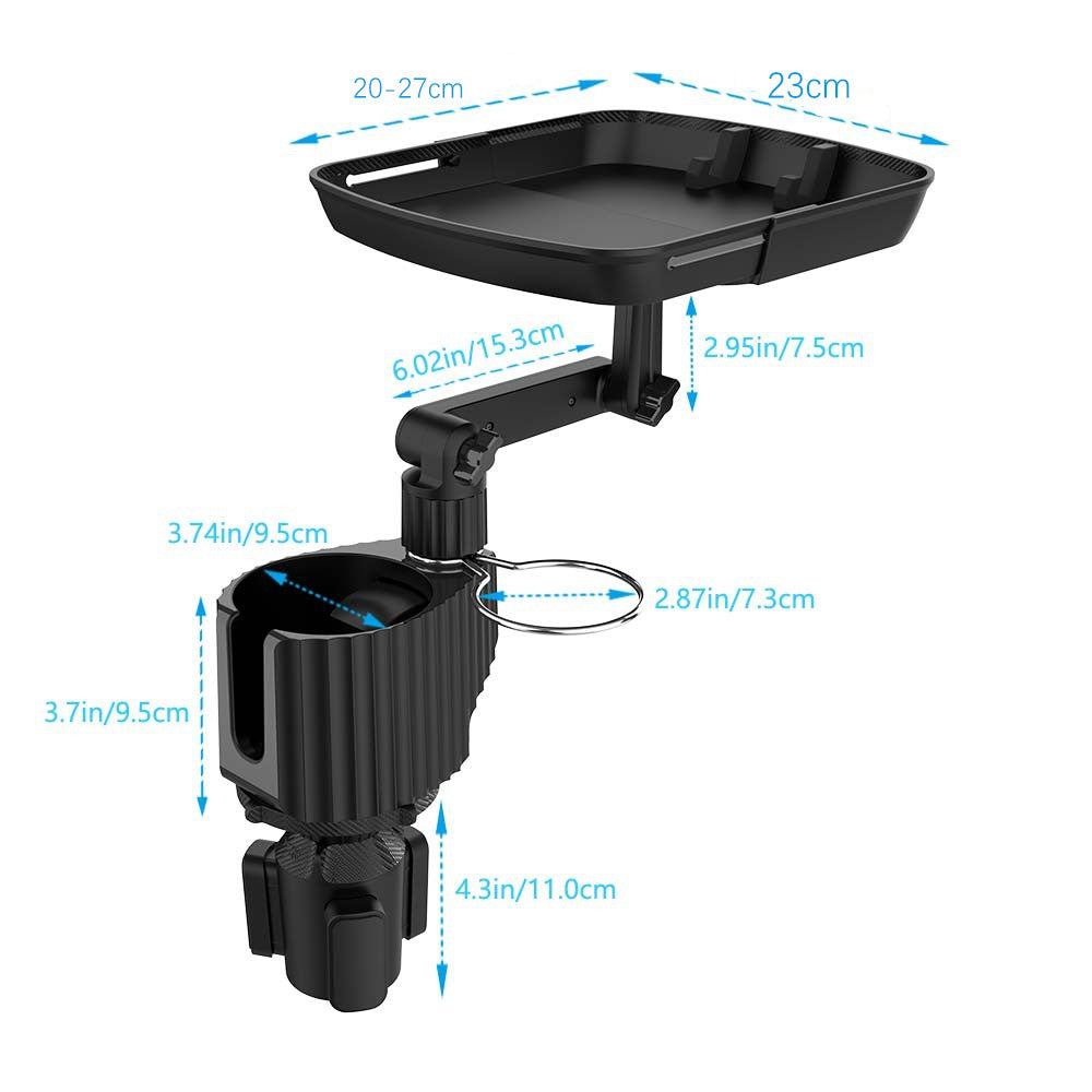 Car Cup Holder Tray Food Table