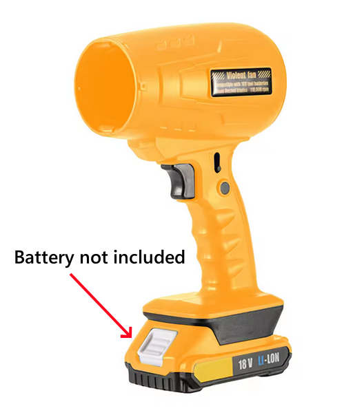 Turbo Jet Dry Blower Fan For DeWalt 18V