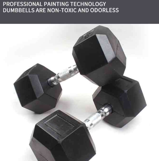 1 Pair 7.5KG Hex Dumbbells Dumbell Weights