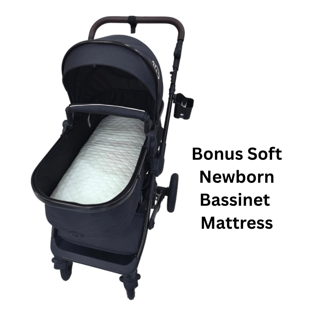 Preorder - Evolve 3 in 1 Stroller + Bassinet + i-Size Capsule Travel System with Sunshade Sets and Mattress + Colour Options