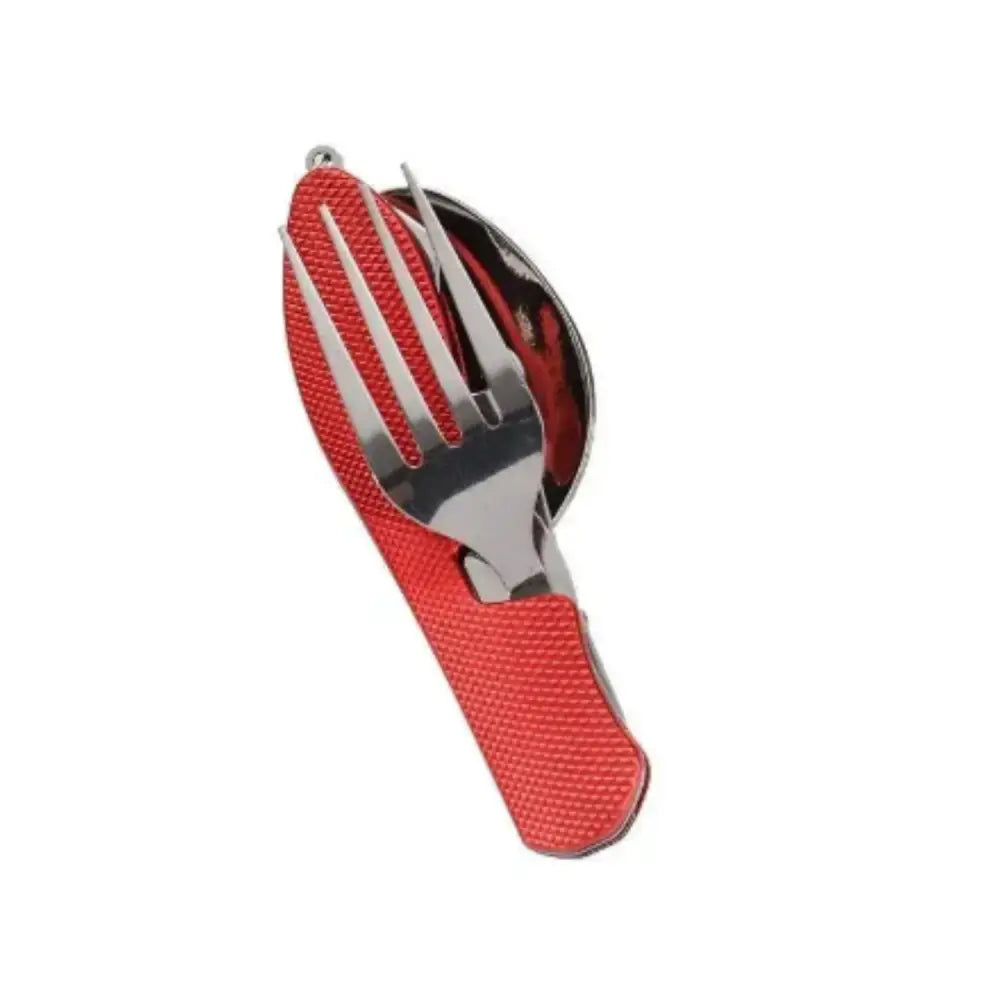 4-in-1 Folding Camping Cutlery Set