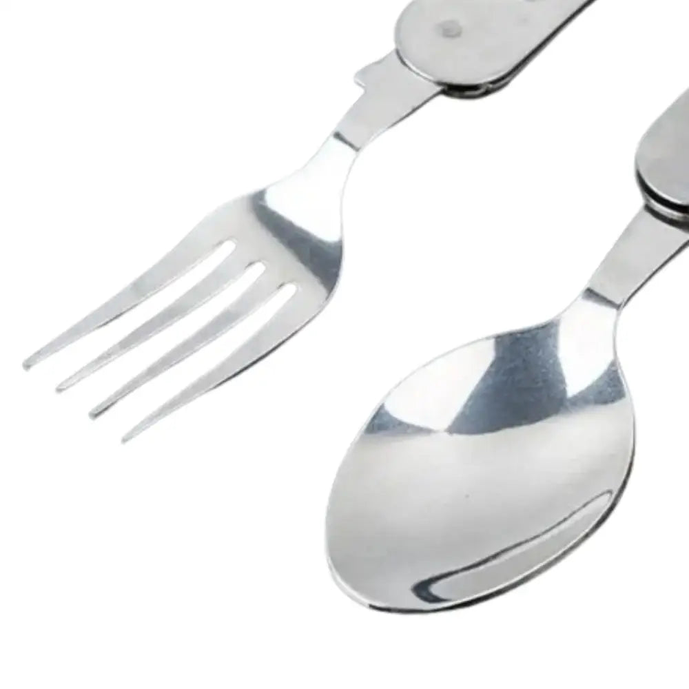 4-in-1 Folding Camping Cutlery Set