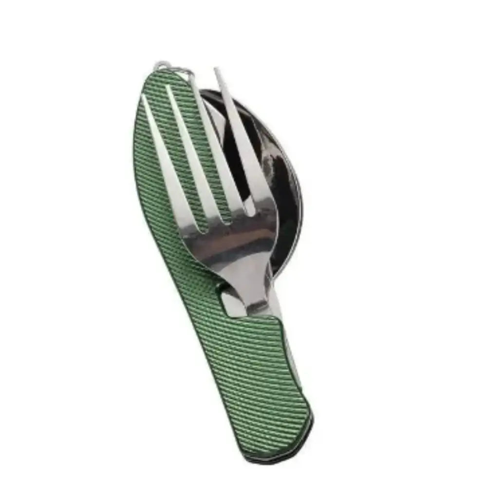 4-in-1 Folding Camping Cutlery Set