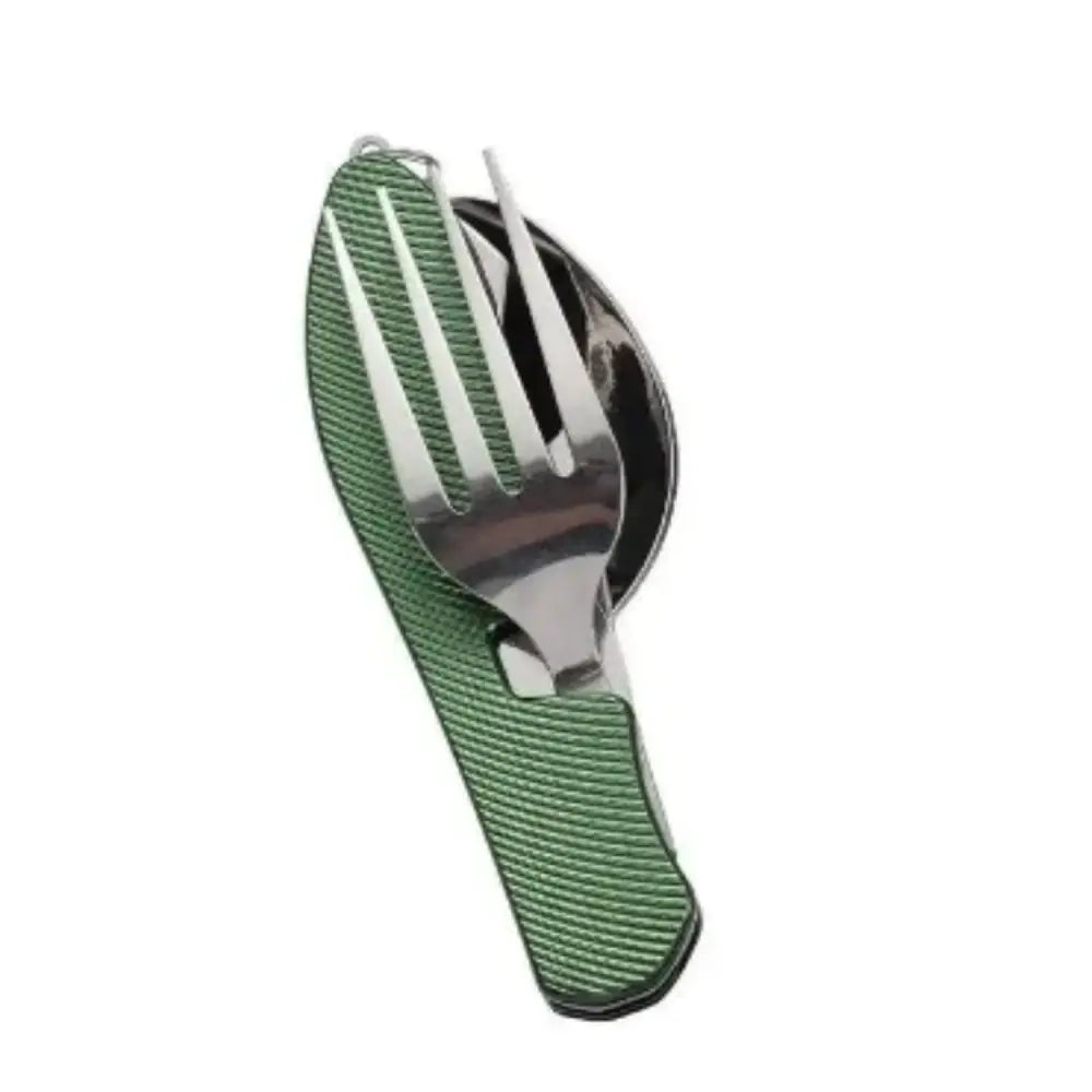 4-in-1 Folding Camping Cutlery Set
