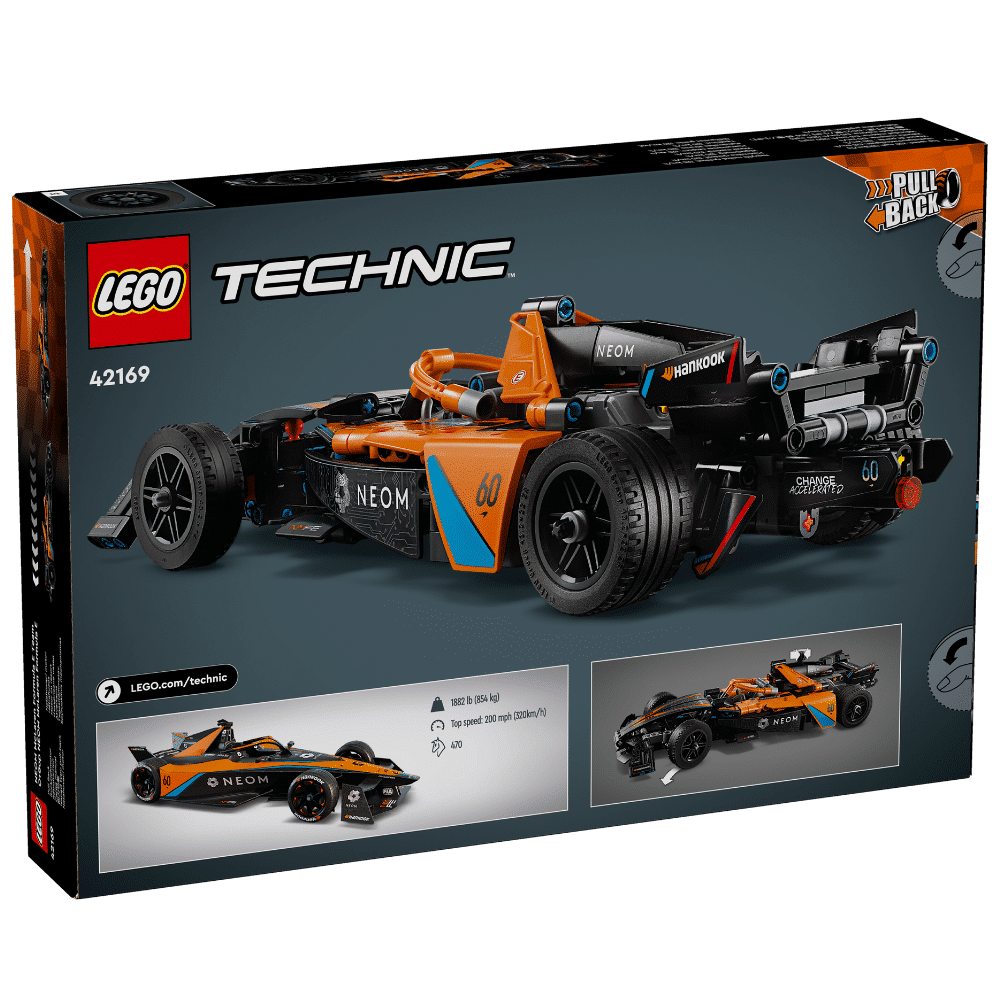 LEGO Technic: NEOM McLaren Formula E Race Car (42169)