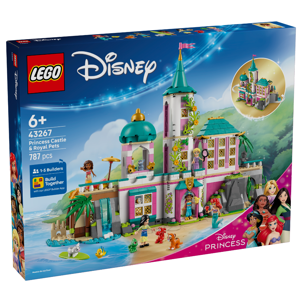 LEGO Disney Princess: Castle & Royal Pets (43267)