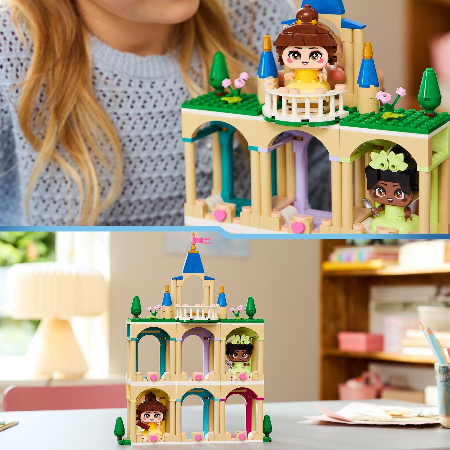 LEGO Disney Princess: Mini Belle & Tiana with Castle (43291)