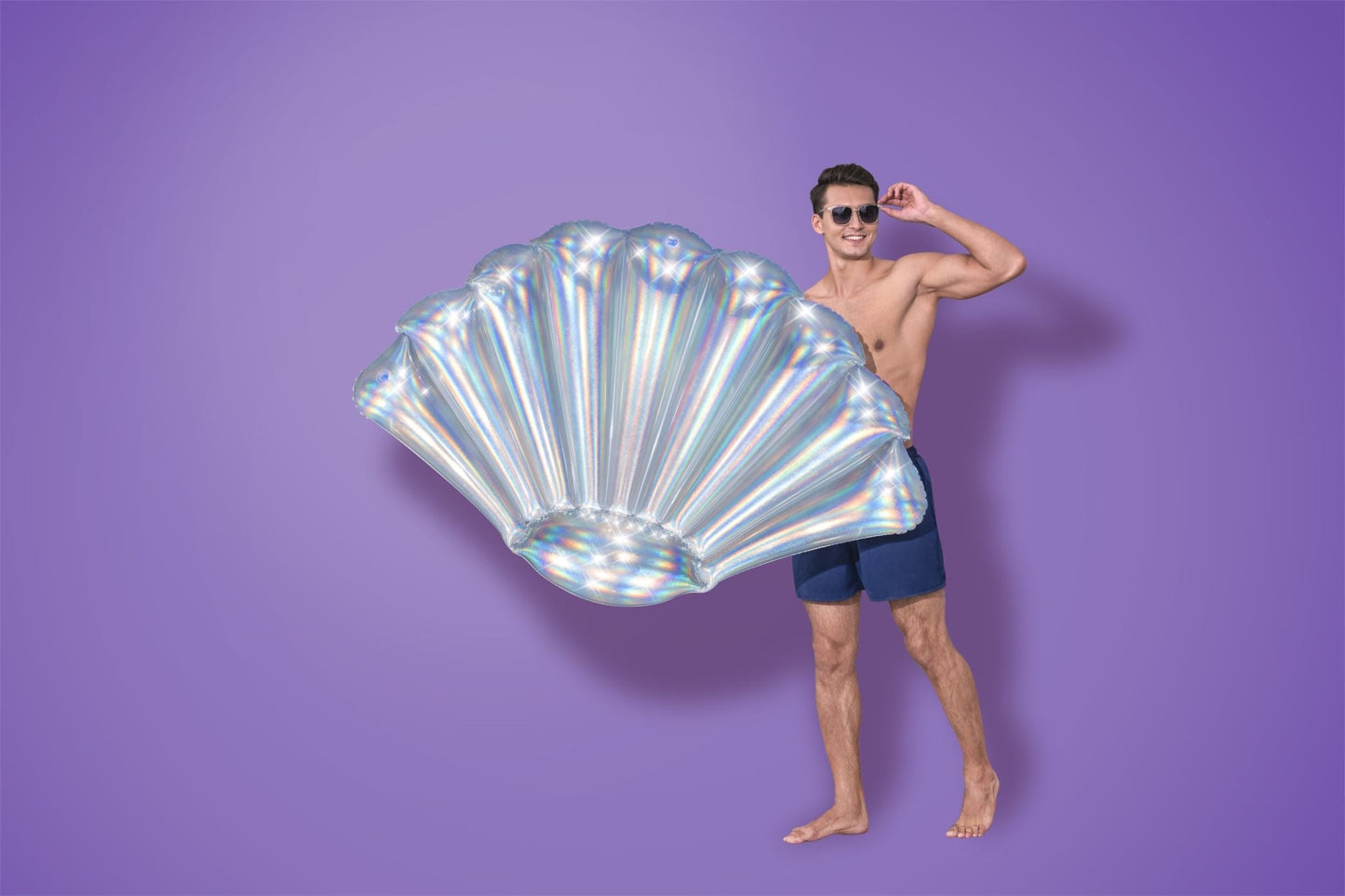 Bestway Inflatable Pool Float Shell Lounge