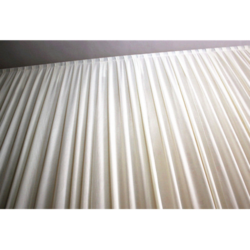 2x2M White Wedding Backdrop Curtain Drapes Party Decor Background Studio Draping - salelink.co.nz