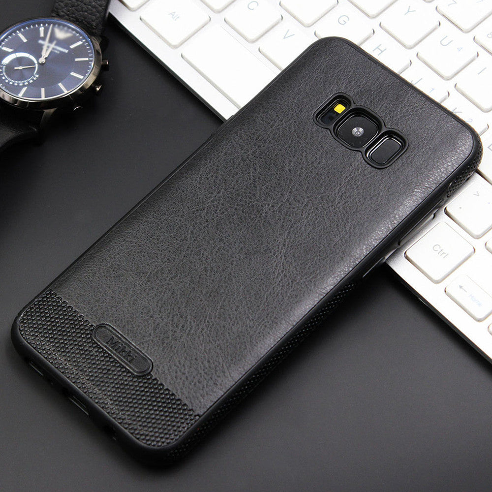Samsung S8 Plus Luxury Thin TPU PU Leather Skin Case Cover - salelink.co.nz