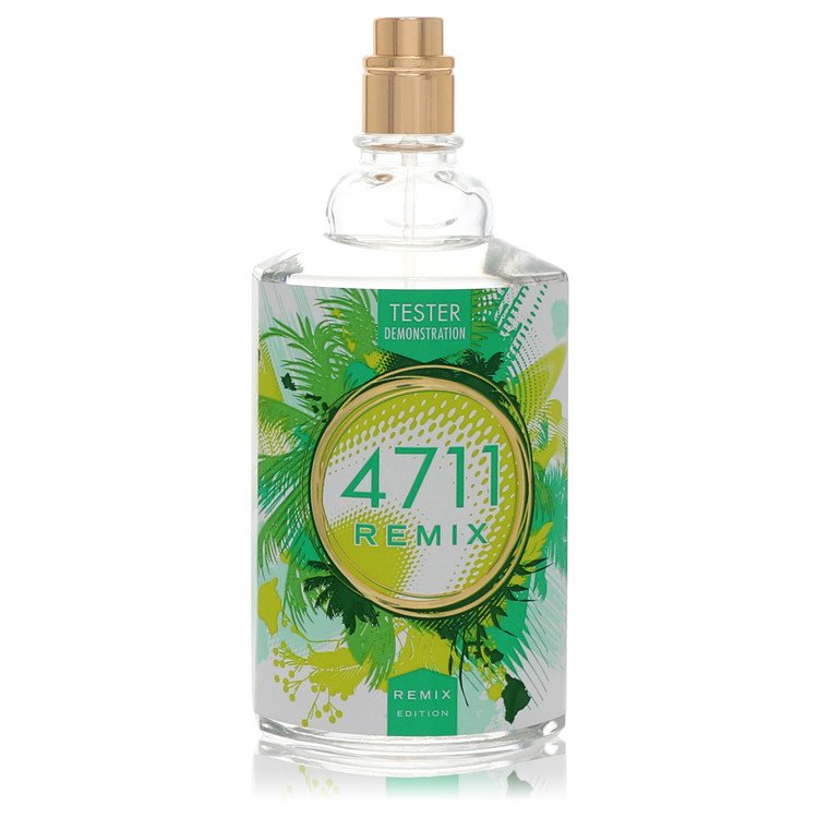 4711 Remix Green Oasis Eau De Cologne Spray (Unisex Tester) by 4711 100 ml