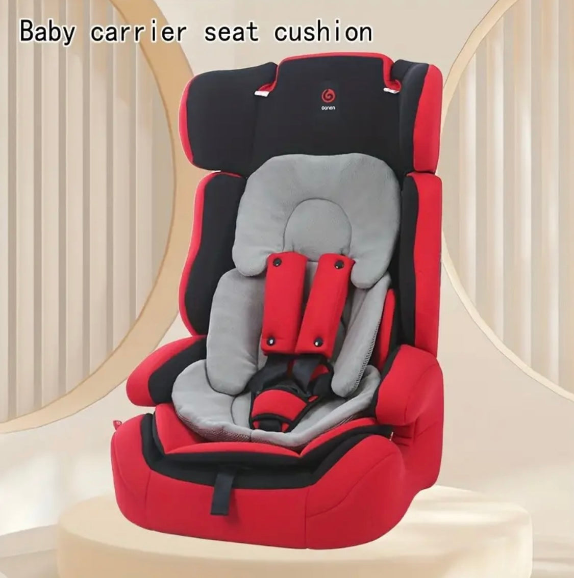 Reversible Baby Capsule & Stroller & High Chair Cushion - GREY