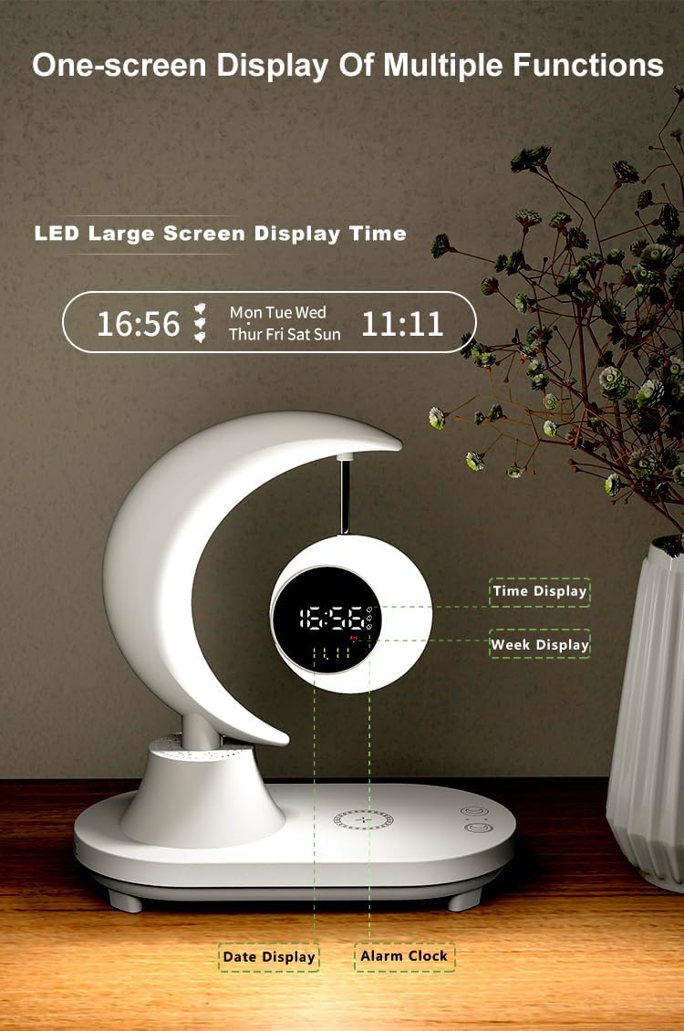 Smart Desk Lamp Wireless Charger