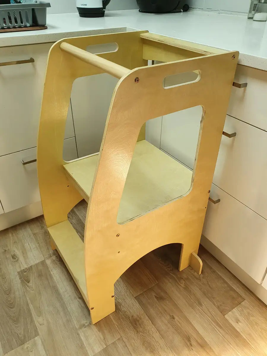 Kapai Wooden Kitchen Helper NATURAL - Babyonline