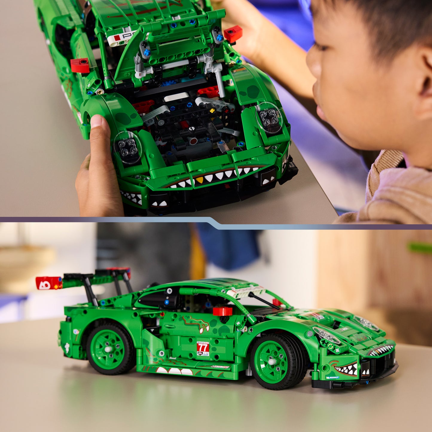 LEGO Technic: Porsche 911 GT3 R REXY AO Racing Car (42224)