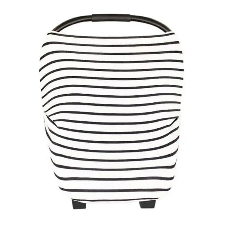 Neeva 4 in 1 Infant Capsules Cover (White-Black Stripes) - Babyonline