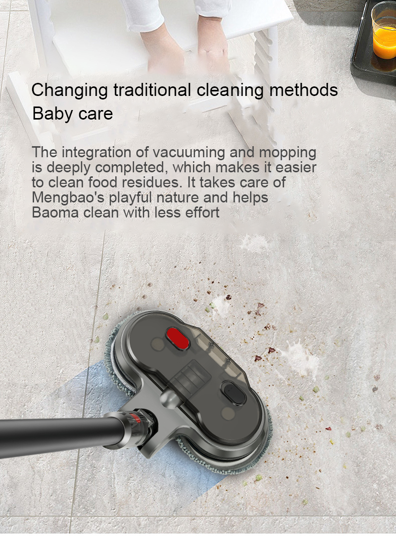 Electric Motorised Mop for Dyson V7 V8 V10 V11 V15 Cordless Vacuum Cleaners