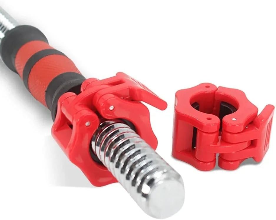 2pcs 25mm Barbell Clamps Quick Release Barbell Lock Collars Bar Weight Plates